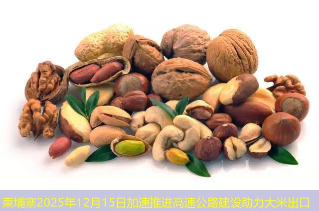 柬埔寨2025年12月15日加速推进高速公路建设助力大米出口