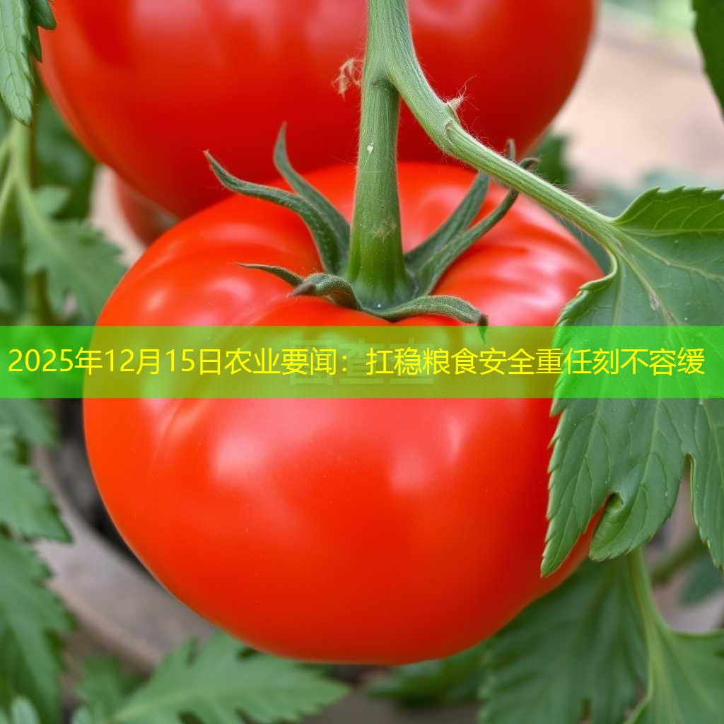 2025年12月15日农业要闻：扛稳粮食安全重任刻不容缓