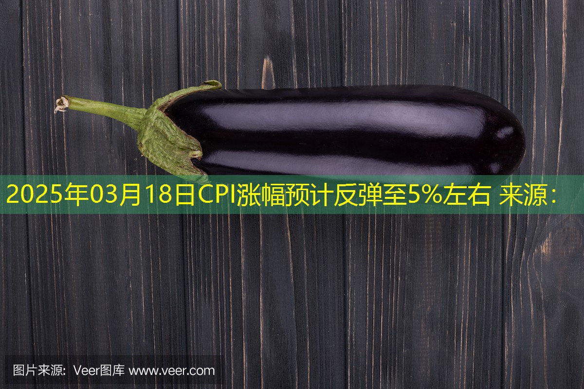 2025年03月18日CPI涨幅预计反弹至5%左右 来源：