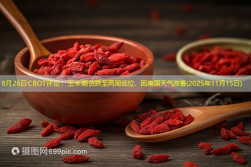 8月26日CBOT评论：玉米期货跌至两周低位，因美国天气改善(2025年11月15日)