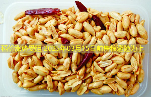 稻价涨势受阻 2025年03月15日前售粮避险为上