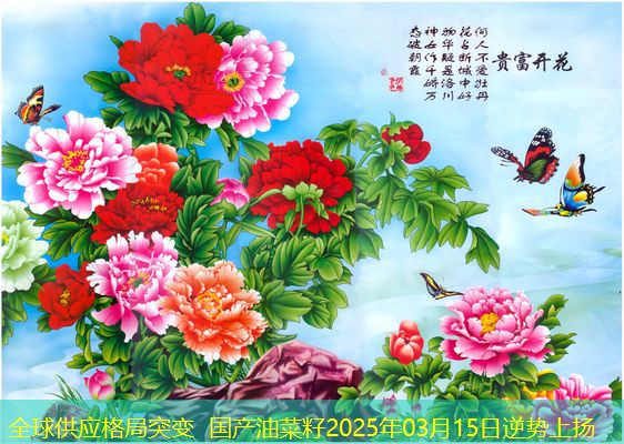 全球供应格局突变 国产油菜籽2025年03月15日逆势上扬