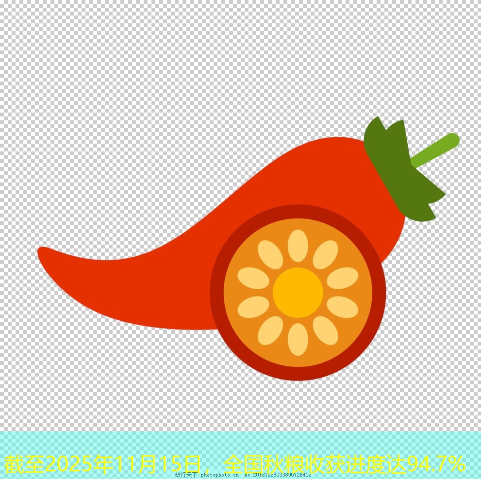 截至2025年11月15日，全国秋粮收获进度达94.7%