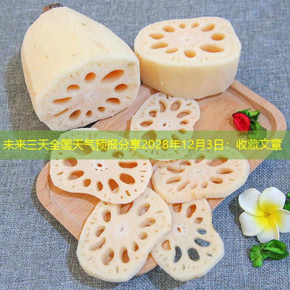 未来三天全国天气预报分享2028年12月3日：收藏文章