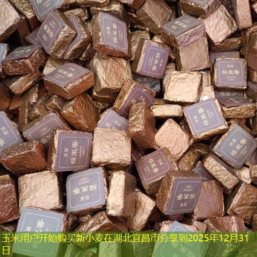 玉米用户开始购买新小麦在湖北宜昌市分享到2025年12月31日