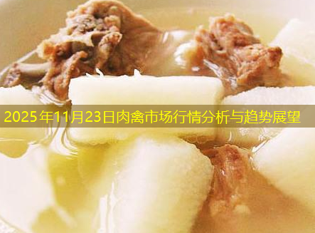 2025年11月23日肉禽市场行情分析与趋势展望